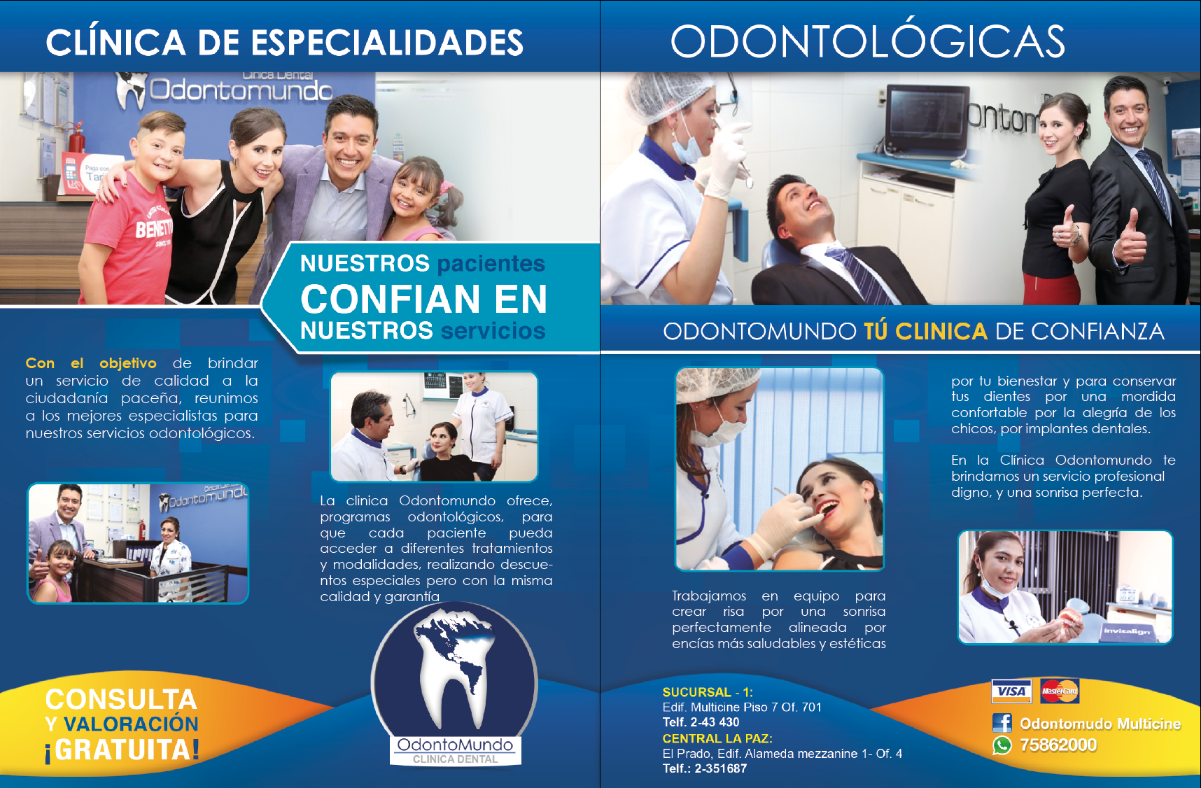 Nuestros pacientes confian en nuestros servicios
